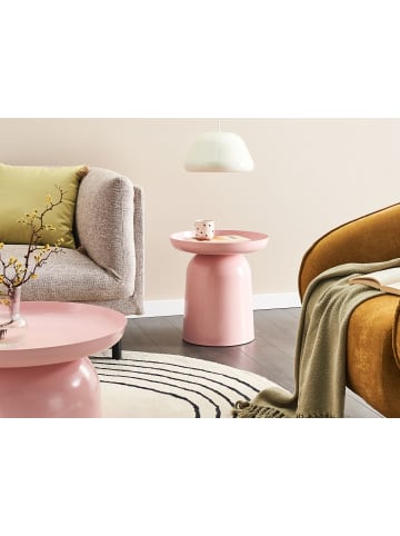 Beistelltisch TORRENS in Rosa - (W) 45 x (H) 46 x (L) 45 cm