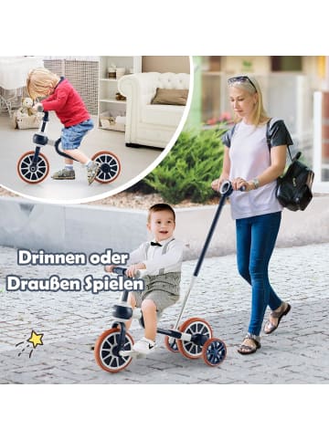 4 in 1 Dreirad von 2-4 Jahren in Blau