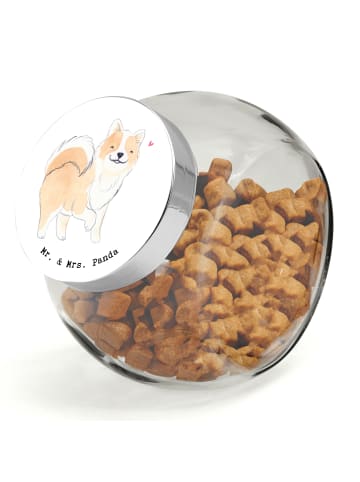 Leckerli Glas Islandhund Moment ohne Spruch in Weiß