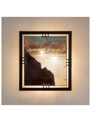 Bilderleuchte "BILD" in bunt - (L)74 cm x (B)5 cm x (H)85 cm