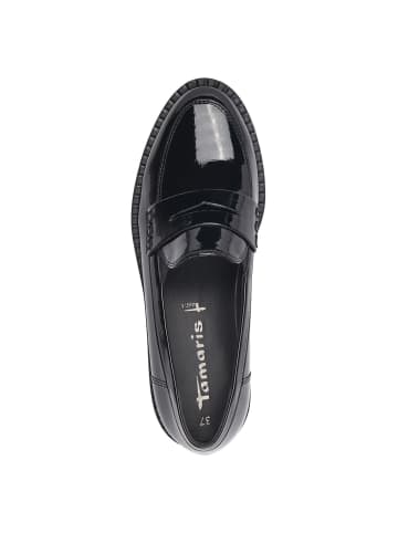 Slipper in BLK PATEN STR