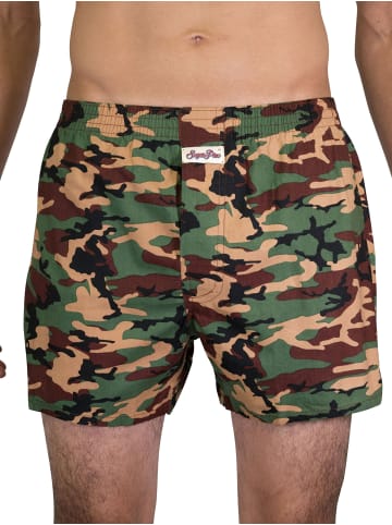 Vintage-Boxershorts Camouflage in Camouflage