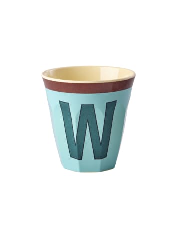 Melamin Buchstabenbecher Vintage Medium in mint