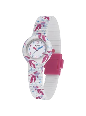 Analoguhr kids fun weiss