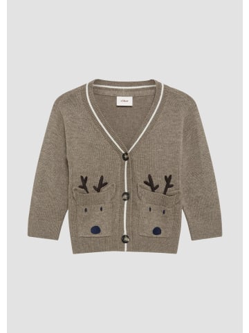 Strickjacke  in  85W0_karamell