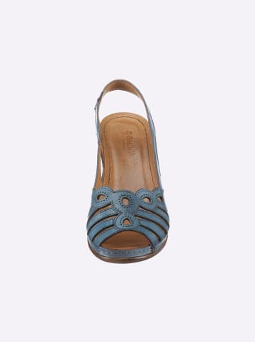 Sandale in royalblau