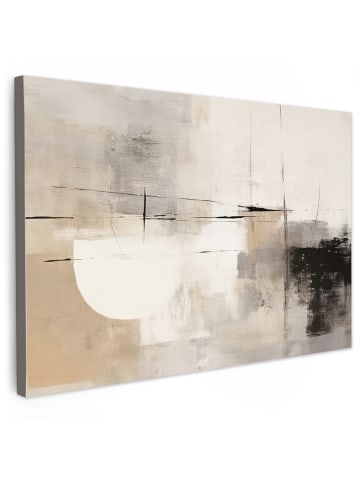 Leinwand Bilder Abstrakte Kunst weiß schwarz