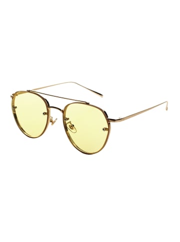 Sonnenbrille in Gold