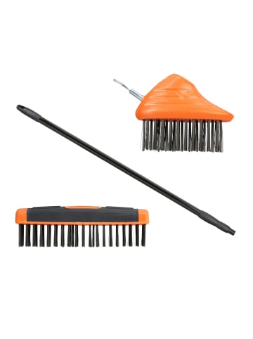 Fugenbürste Set in Schwarz - (L)80-140 cm