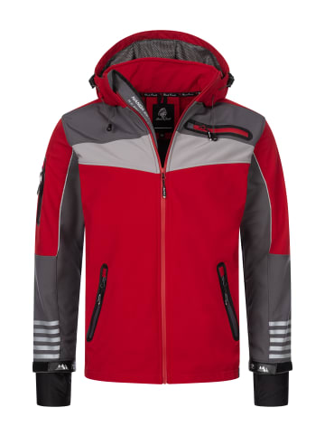 Softshelljacke in Rot