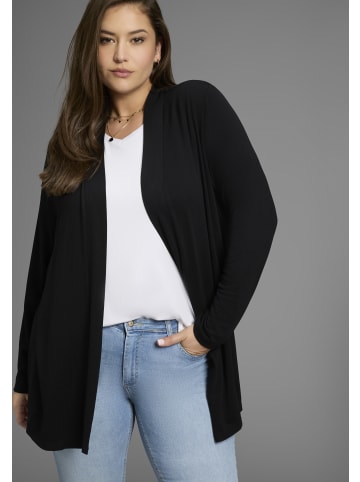Strickjacke in schwarz