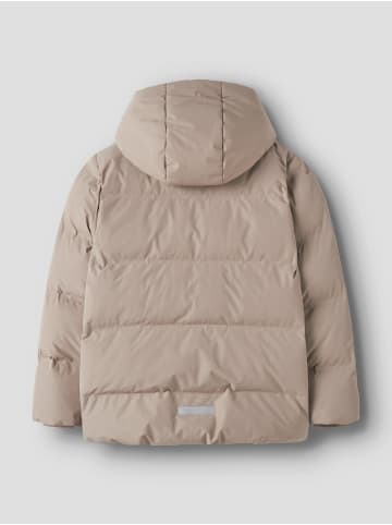 Wattierte Jacke in Silver Mink1