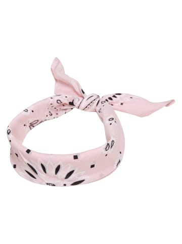 Bandana in violet+white+rose