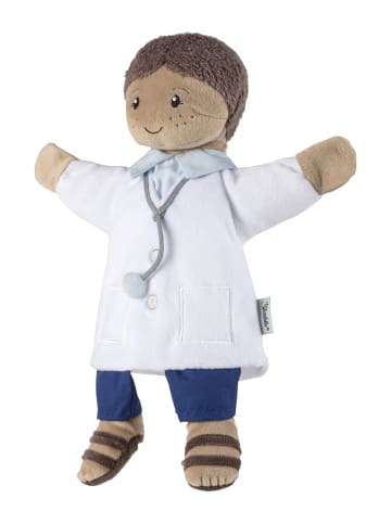 Handpuppe Arzt in bunt