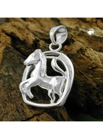 Anhänger 16x12mm Silber 925 in silber