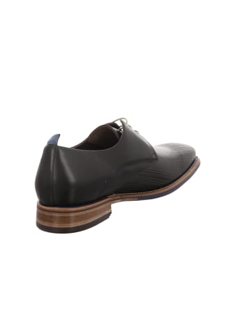 Schnürschuh in schwarz