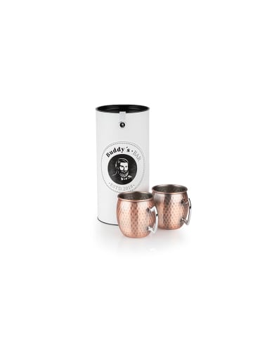 Cocktailbecher 2er Set -MOSCOW MULE- in Kupfer, Maße: 9x12x9,5 cm