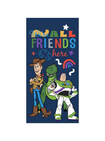 Disney Toy Story Strandtuch 70 × 140 cm leicht und schnelltrocknend in Blau