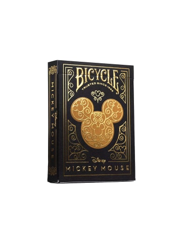 Bicycle® Kartendeck - Disney Mickey Mouse Black and Gold in mehrfarbig
