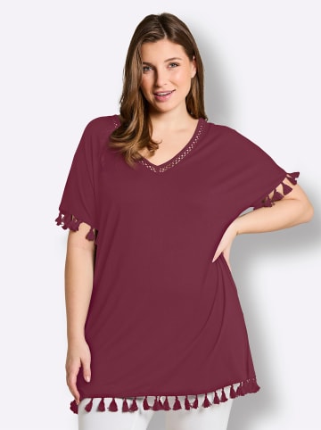 Longshirt in bordeaux