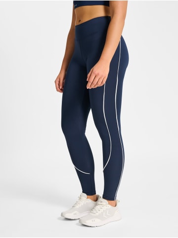 Leggings Hmlpulse Damen in DRESS BLUES