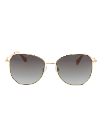 Frauen Sonnenbrille Schmetterling Gold