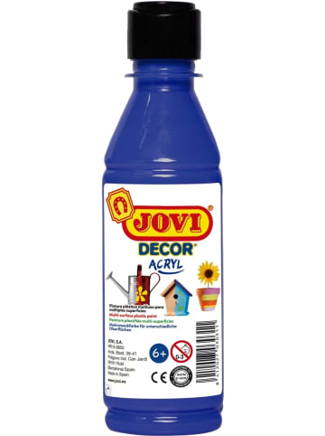 Acrylfarbe Jovicolor ultrablau 250ml Flasche