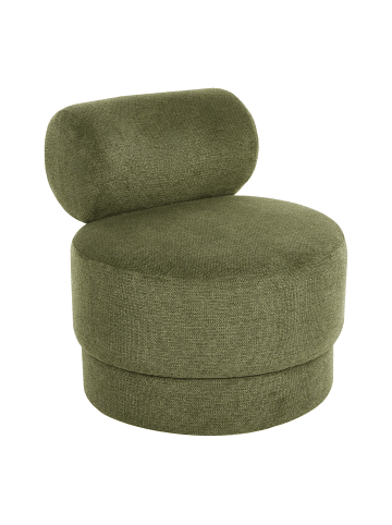 Sessel KARVIA  in Grün/Schwarz - (W) 66 x (H) 70 x (L) 73 cm