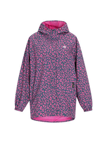 Women Jacket in pink navy leo