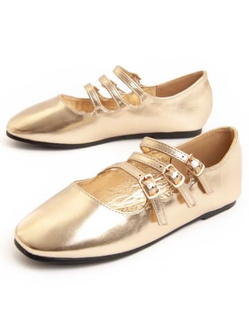 Ballerinas Ballekid Gold in Golden