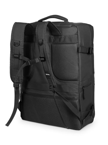 BLNBAG M6 - Handgepäck, Bordgepäck-Rucksack, 55x40x20 cm, 44 Liter in Schwarz