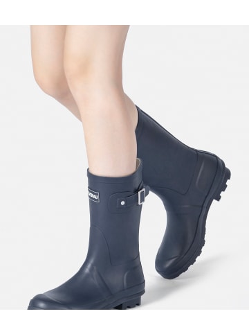 Halbschaft Gummistiefel Penguin in Marineblau