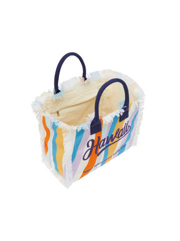 Women Tote Bag in Blue Orange