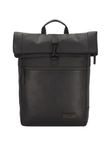 Stockholm Rucksack 44 cm Laptopfach schwarz