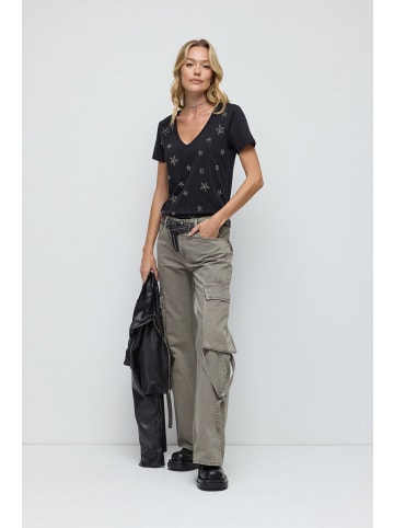 Shirt in Schwarz