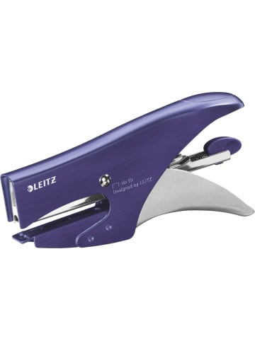 Heftzange Style Nr. 10 bis 15 Blatt titan blau