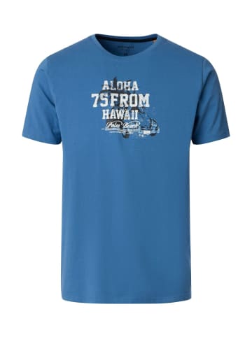 T-Shirt in blau