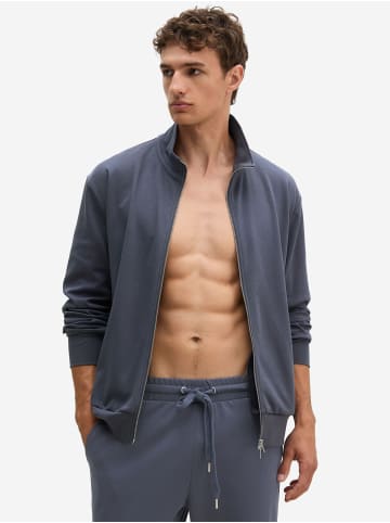 Sweatjacke classic in odessey blue