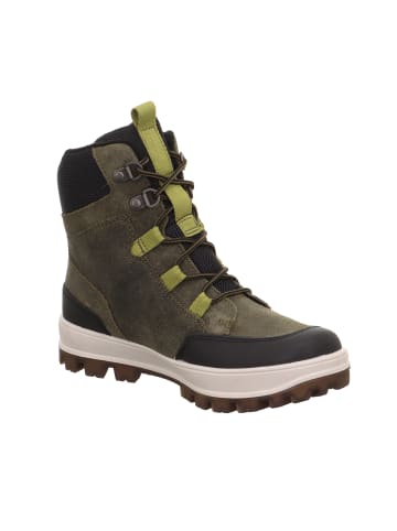 Winterstiefel TEDD in Grün/Schwarz