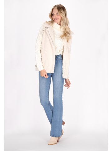 Damen Vest in Wollweiss