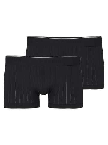 Boxershort 2er Pack in Schwarz