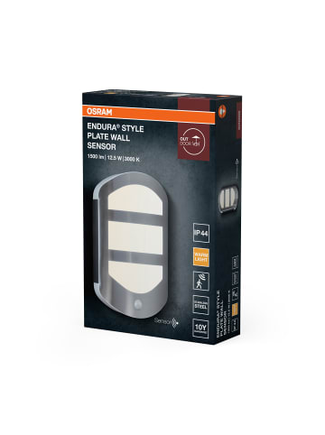 ENDURA Style Plate Wall Wandleuchte mit Sensor