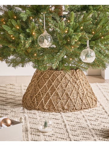 Weihnachtsbaumkragen VUOTSO in Naturfarben - (W) 43 x (H) 22 x (L) 43 cm