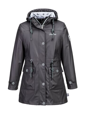 Regenjacke Parka in anthrazit