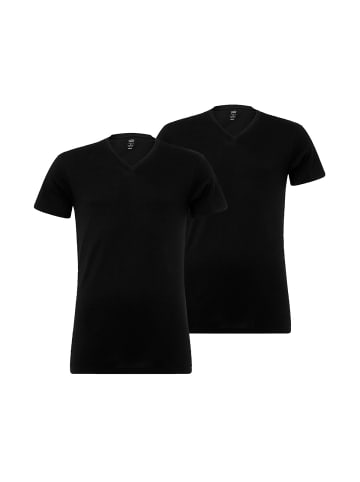 T-ShirtLEVIS MEN V-NECK 2Pin884 - jet black