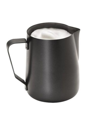 Milchkännchen in Schwarz Ø 9 cm, H: 11,5 cm, 0,6 Liter