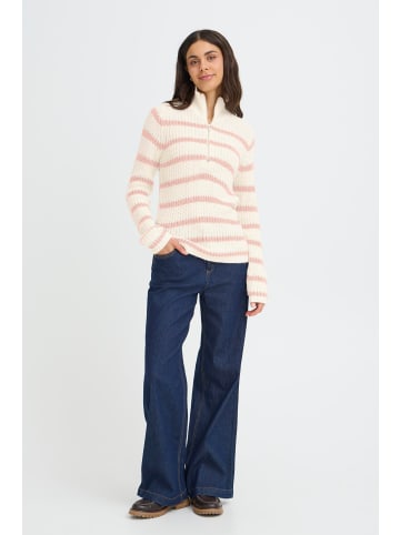 Strickpullover FRKAMIA Regular fit in Rose Smoke w. Whisper White