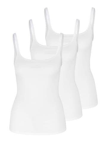 Unterhemd / Top bio.cotton in Weiß