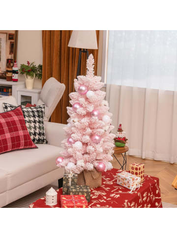 90cm Mini künstlicher Weihnachtsbaum in Rosa