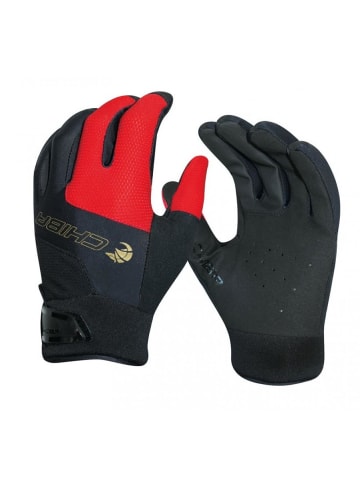 Handschuhe Viper lang schwarz rot L/9